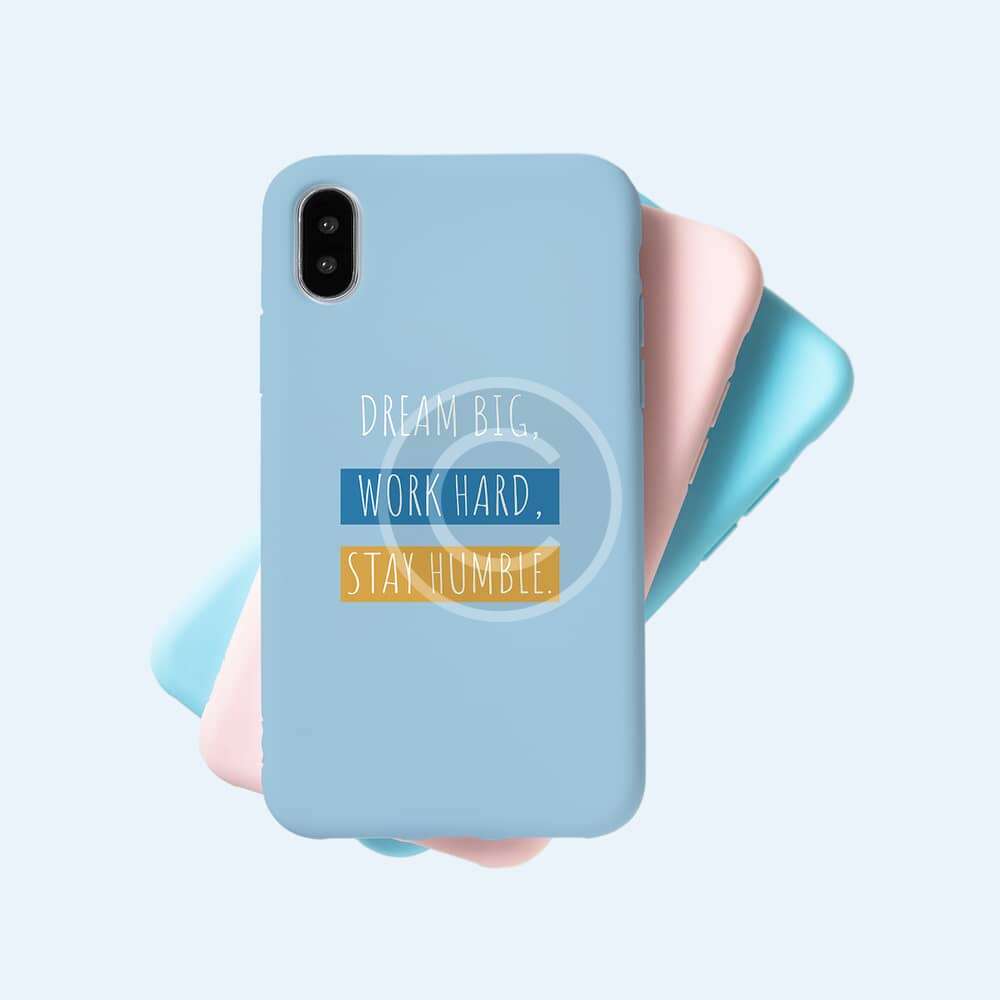 Inspirational pastel phone case trio - Görsel 2